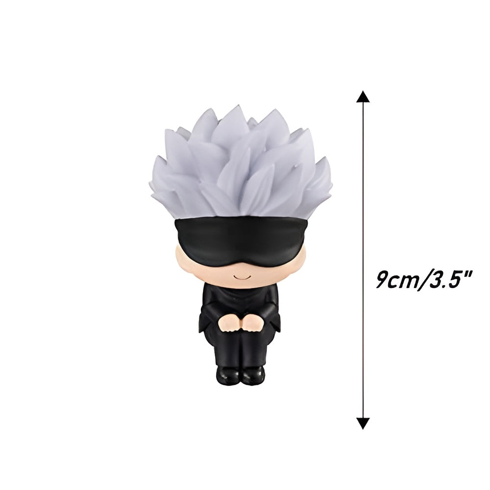 Jujutsu Kaisen Gojo Blind Sitting 9cm Figure