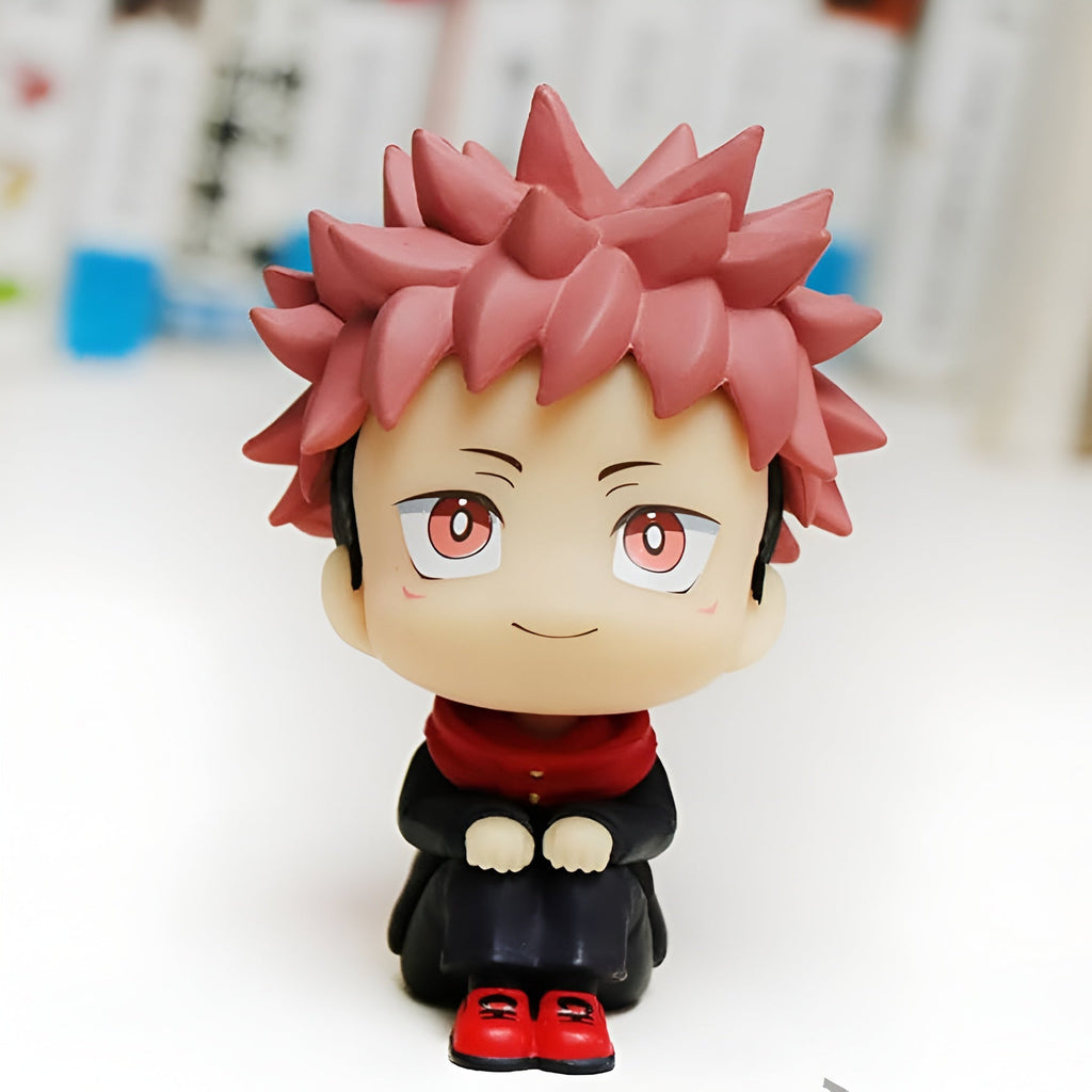 Itadori Yuji Look Up Figure Model Cute Q Version Collectibles Action Figure