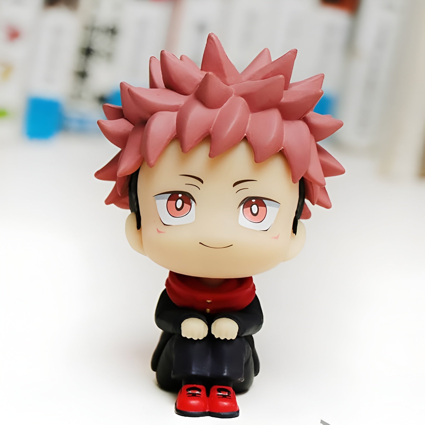 Itadori Yuji Look Up Figure Model Cute Q Version Collectibles Action Figure