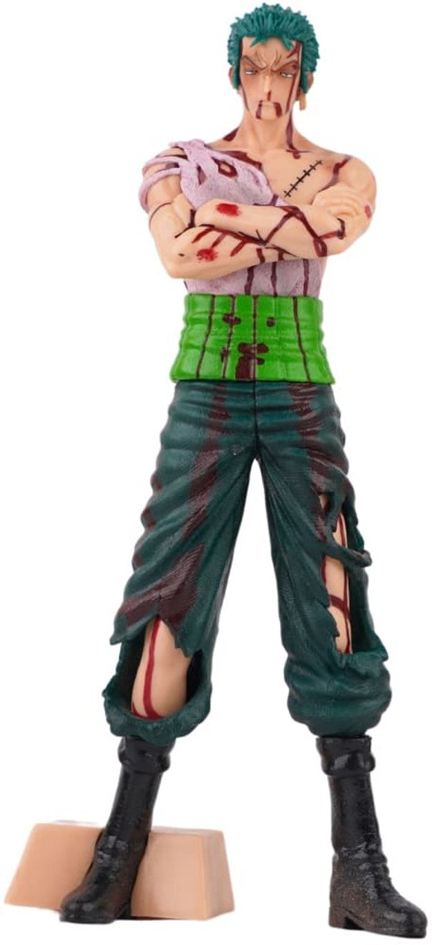 One Piece Anime Zoro Standing Action Figure | Height - 28.5cm long