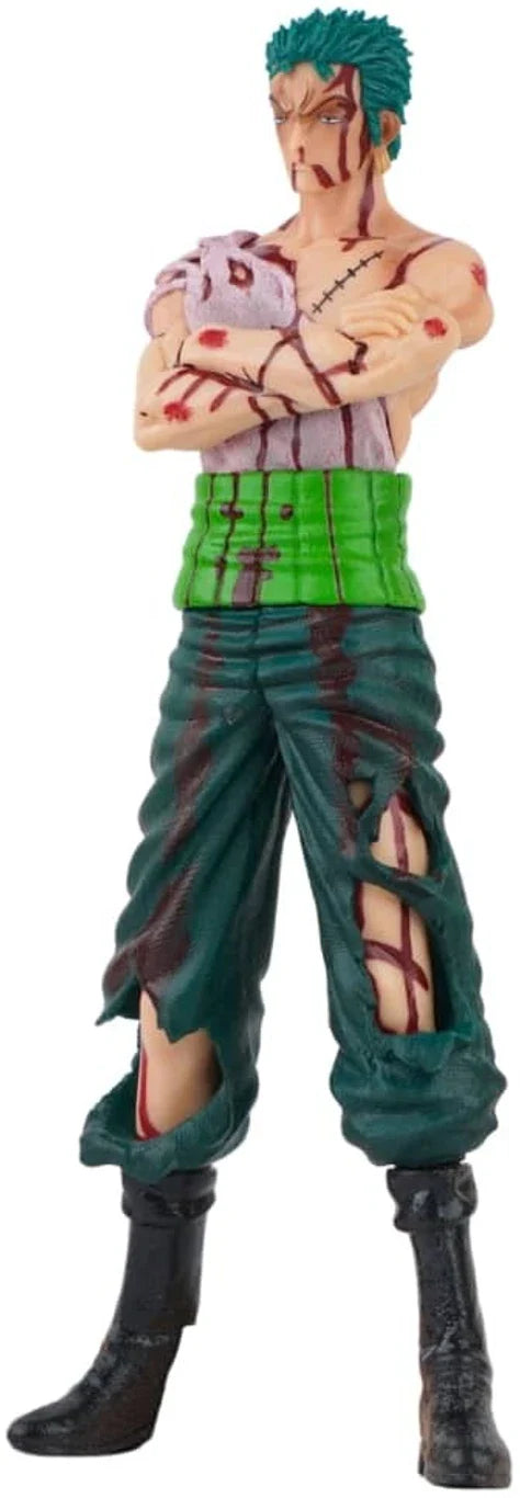 One Piece Anime Zoro Standing Action Figure | Height - 28.5cm long