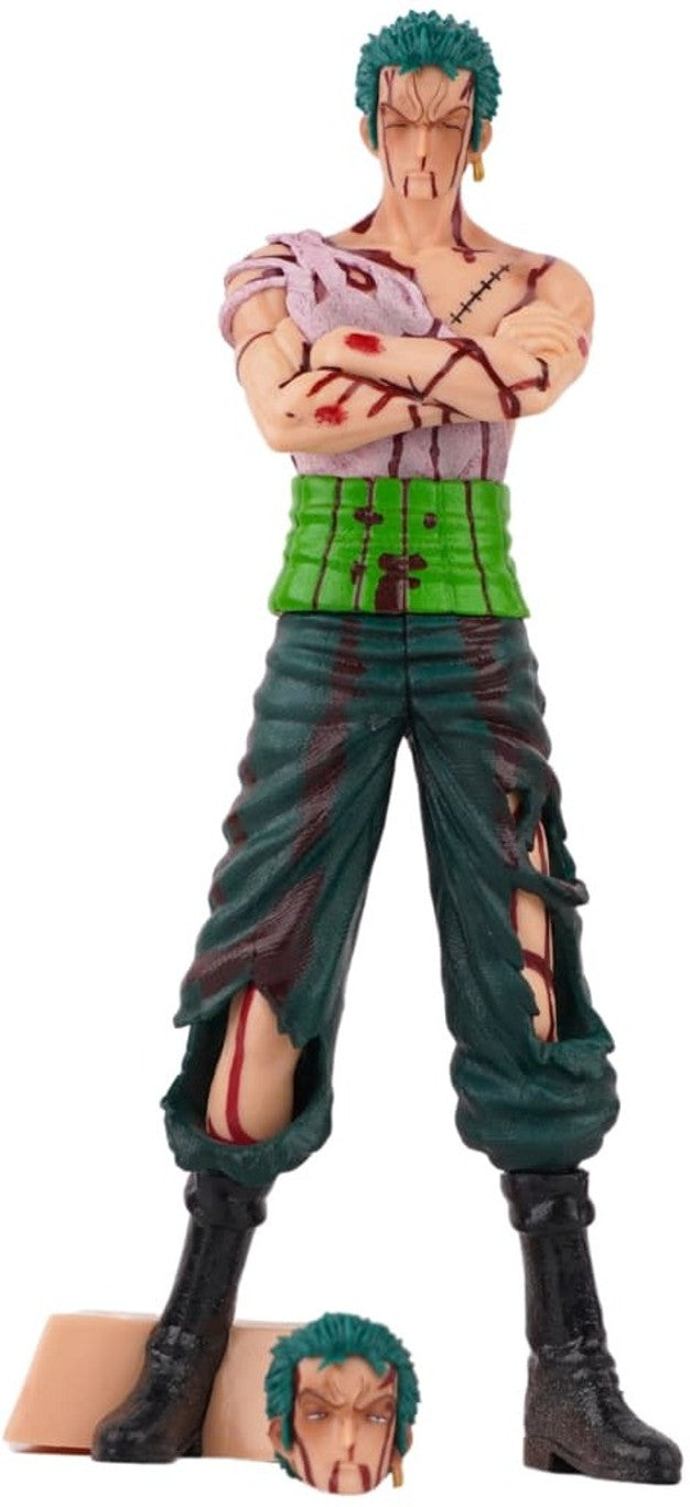 One Piece Anime Zoro Standing Action Figure | Height - 28.5cm long