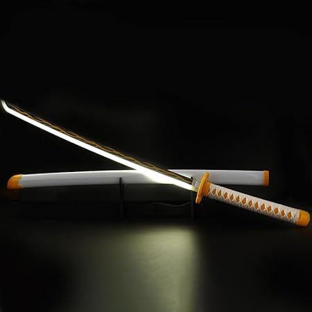 Demon Slayer Zenitsu Led Katana Wooden Sword
