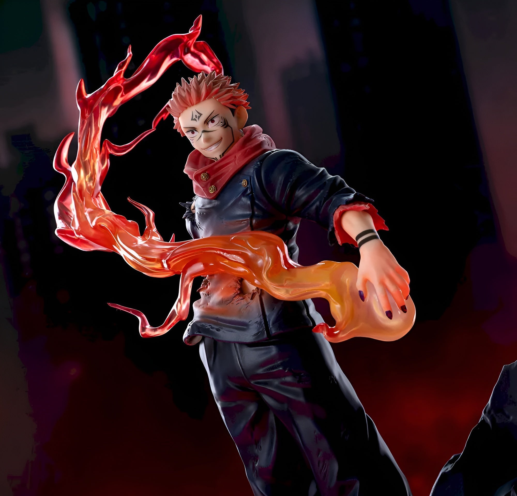 Sukuna Standing with Flame | 21 cm