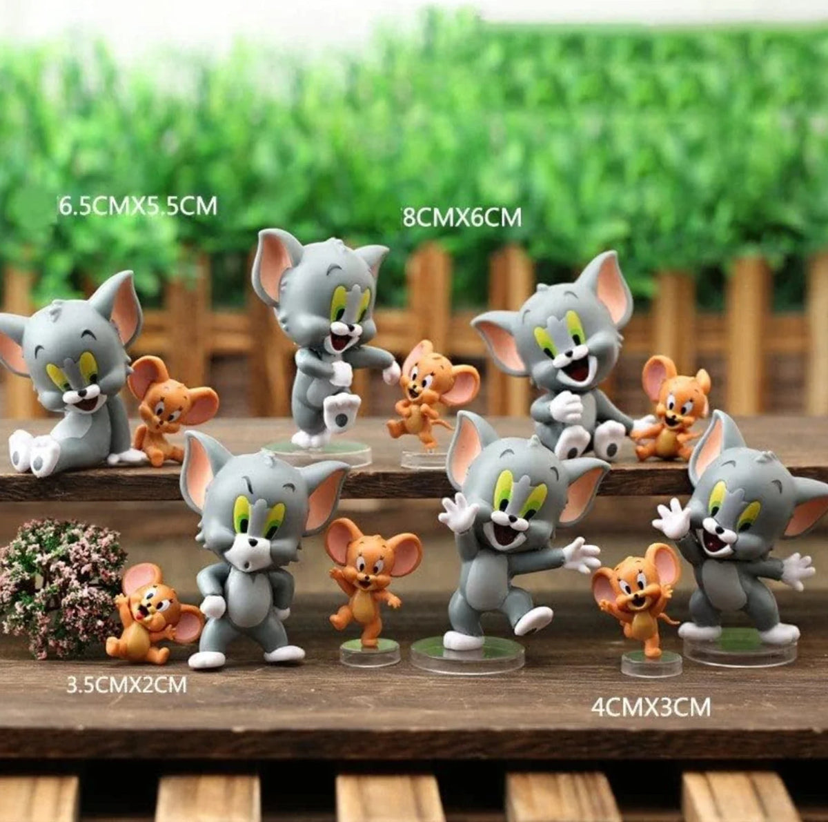Tom and Jerry Black Base 12pcs Set
