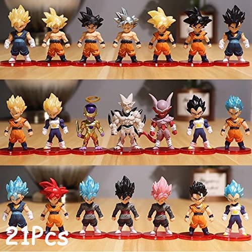 Dragon Ball Z 21 pcs Set Action Figure 6cm
