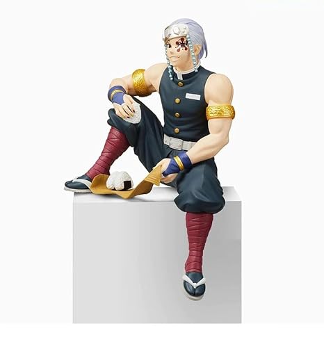 Tengen Uzui Sitting Eating Action Figure Height 16 cm