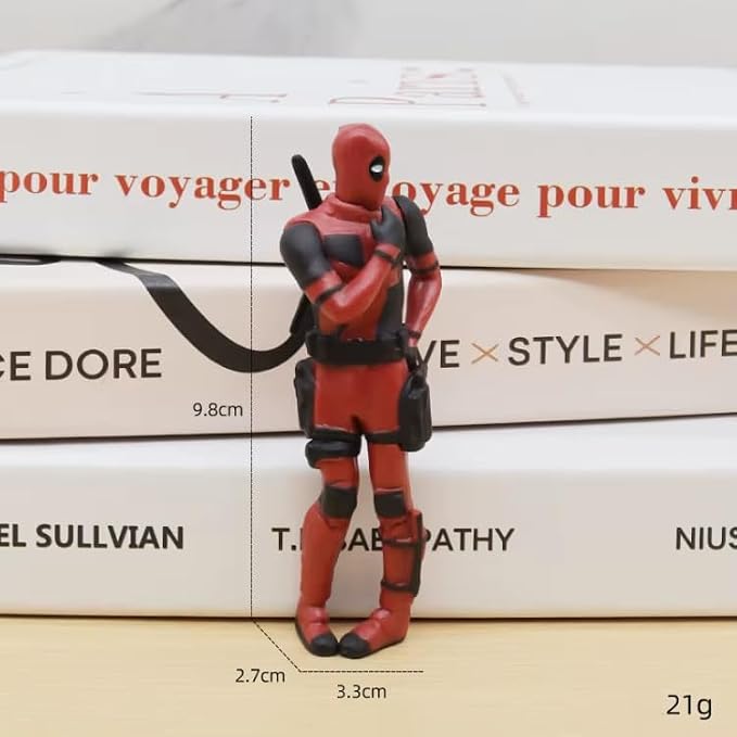 Deadpool 3pcs Standing Set Action Figure
