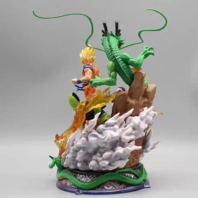 DBZ Goku With Shenron 18cm Action Figure