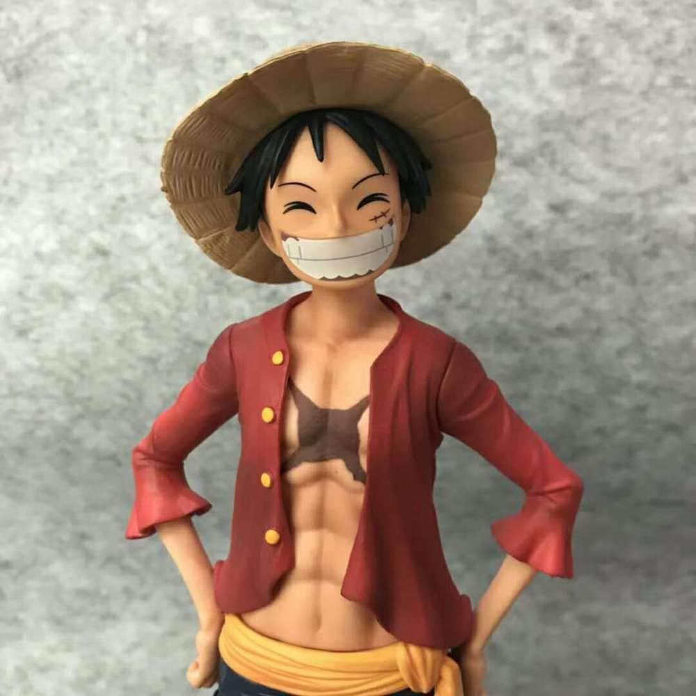 One Piece Luffy 26.5 Standing Figure With Double Face