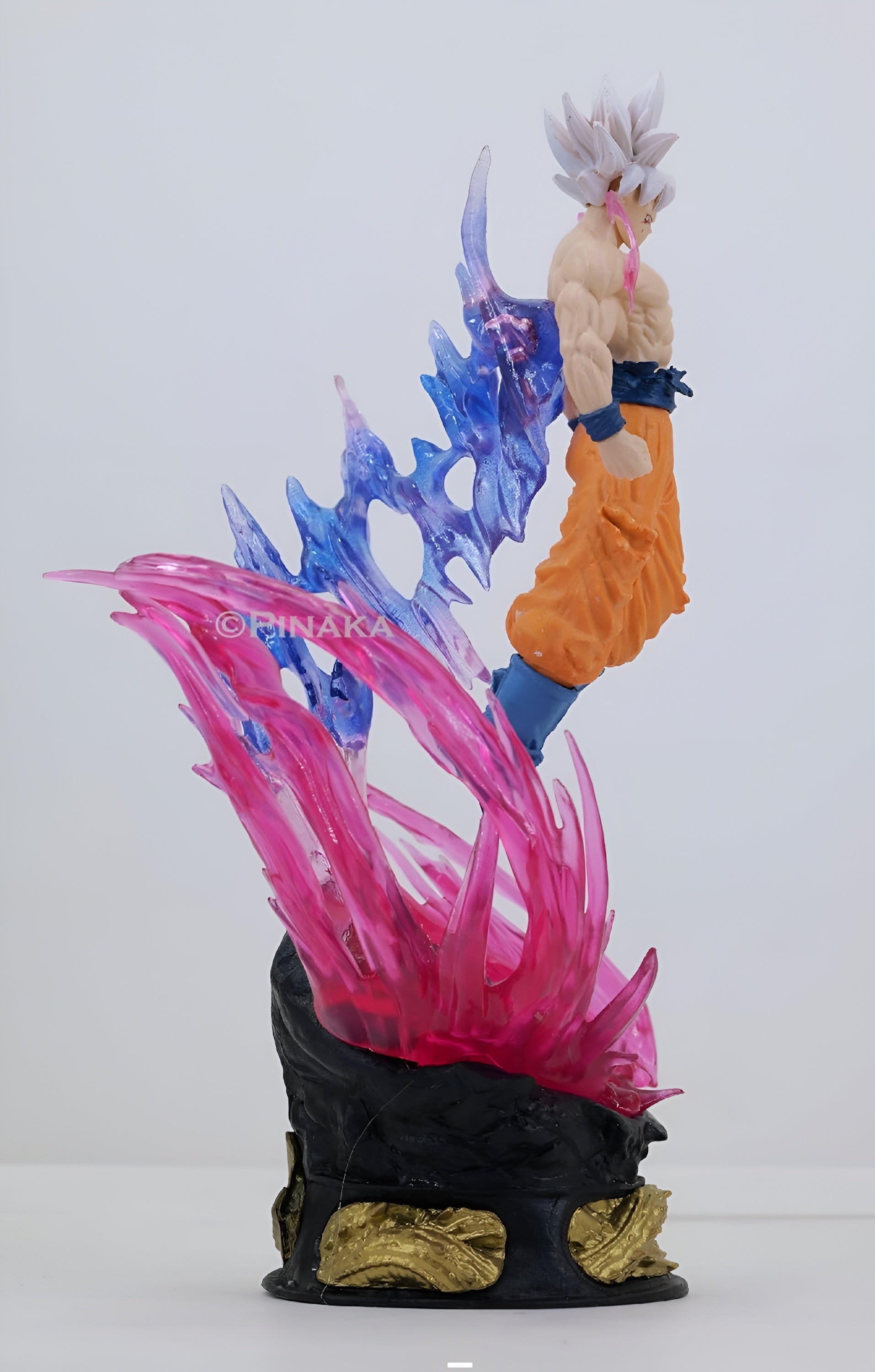 Goku Ultra SSJ Dragon with Led Light Base PVC Action Figure [23 cm] Figure