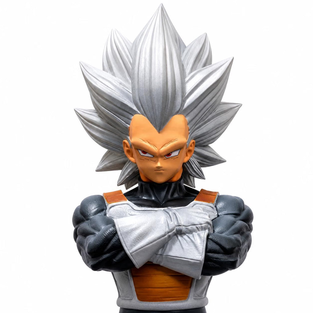 DBZ Vegeta Silver SSJ3 Standing 33cm Premium Figure