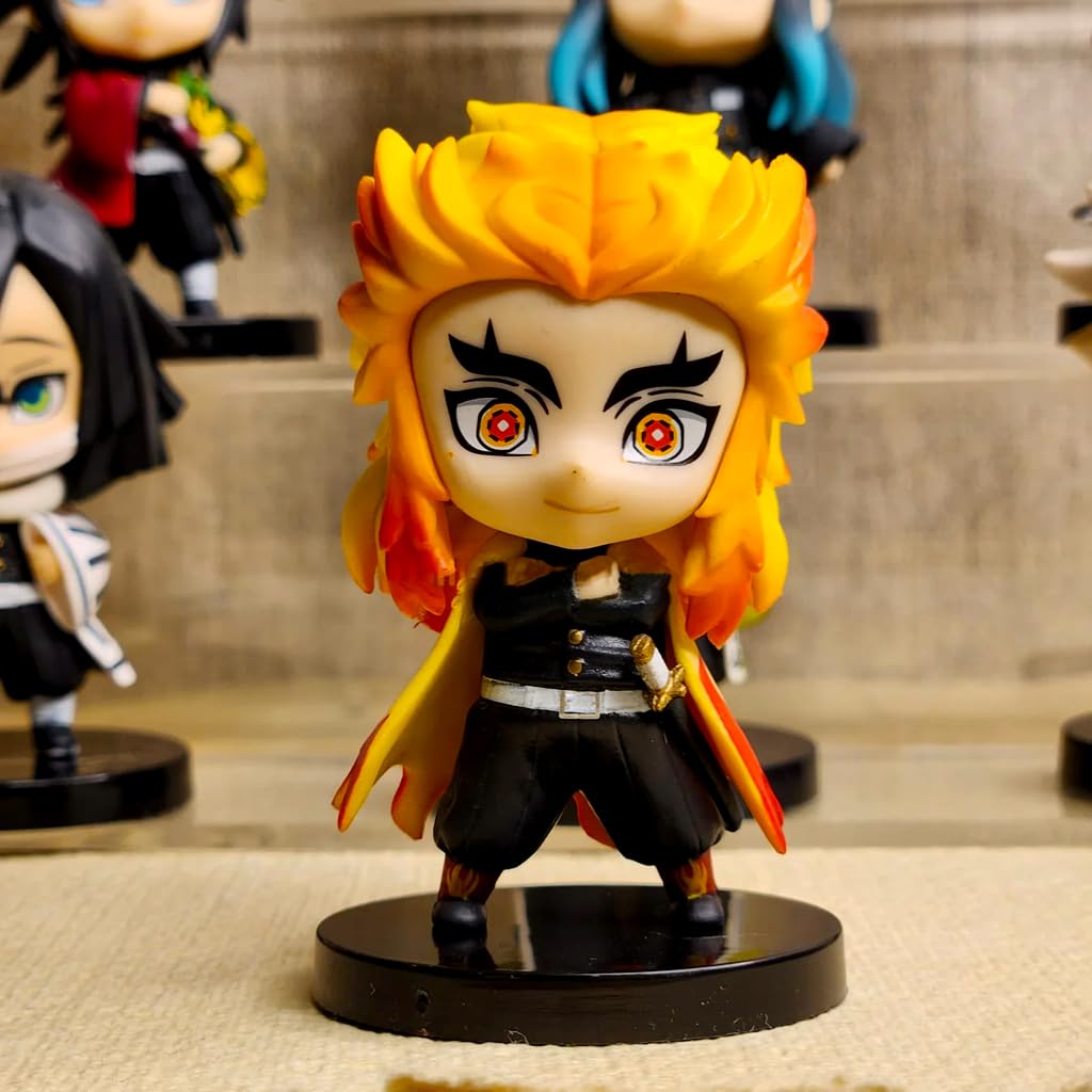 Demon Slayer Set of 10pcs 7.5cm Super Quality