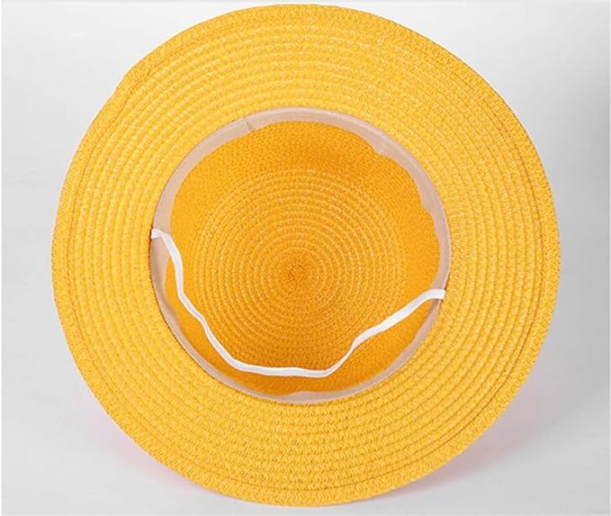 Yellow Cosplay Straw Cap Anime Luffy Hat