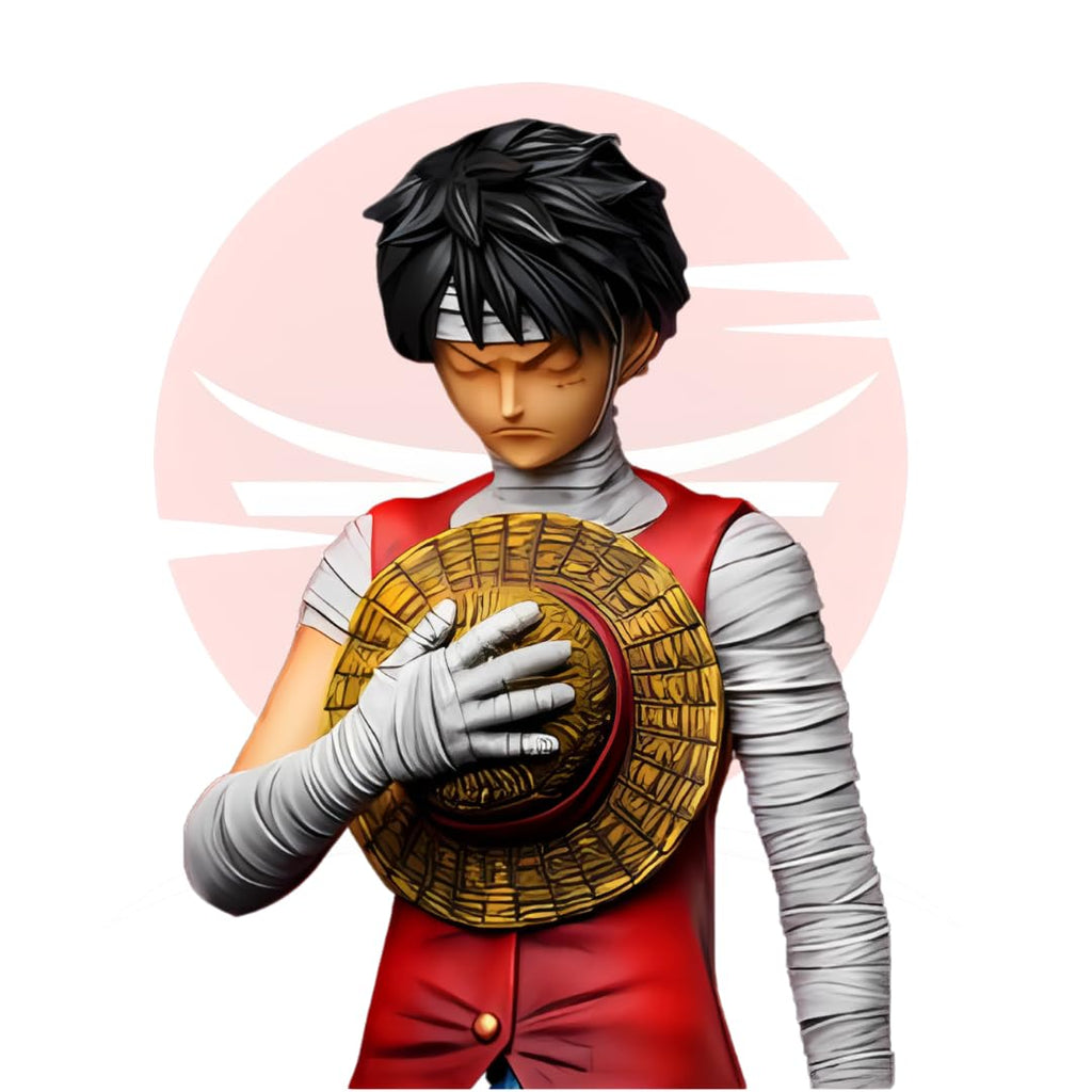 Bandaged Luffy Standing 27cm Height with Box