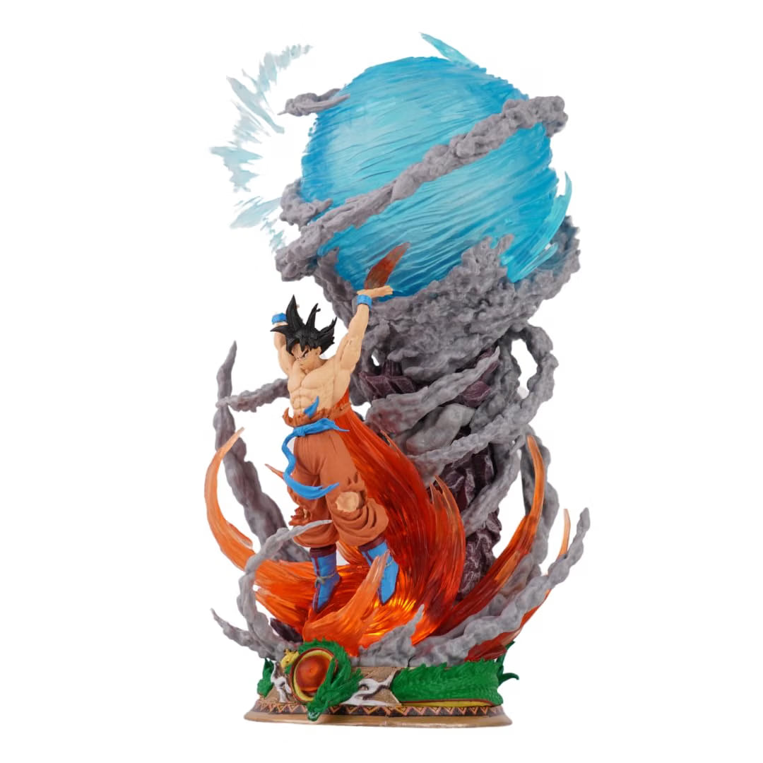 DBZ Goku Spirit Bomb 23cm Action Figure (With Light)