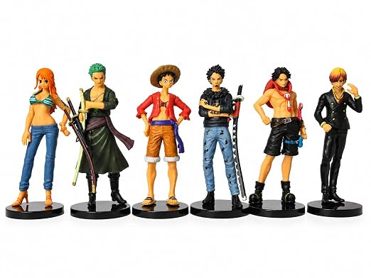 One Piece 11cm Figure Set Of 6pcs