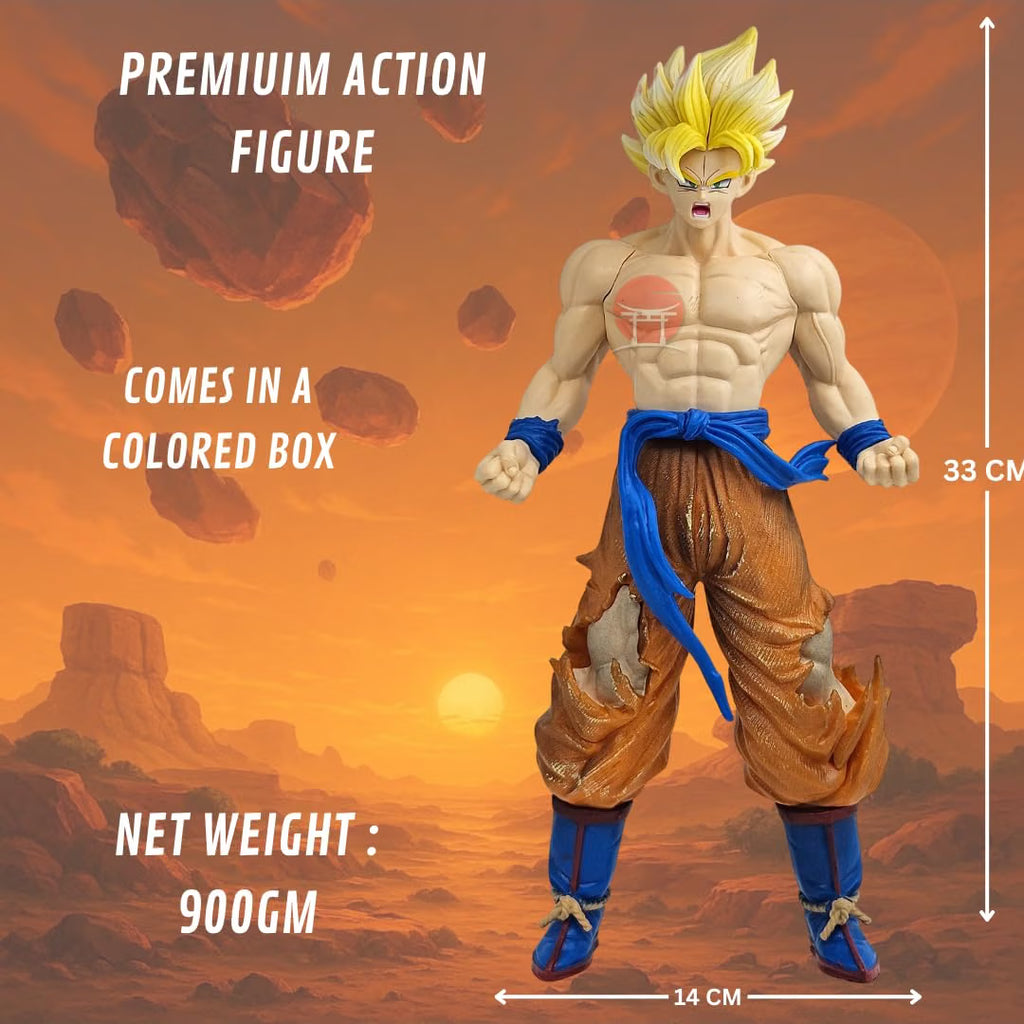 DBZ Super Siyan Angry Standing 33cm Figure