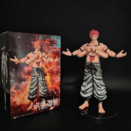 Ryomen Sukuna Standing Figure, Jujutsu Kaisen Anime Collectible | 20cm