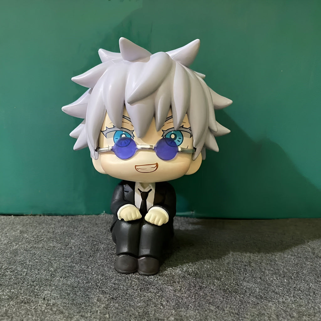 Jujutsu Kaisen Gojo Sitting With Glasses 10cm Figure