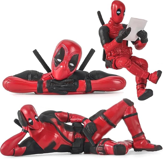 Trending Deadpool 3pcs Set Action Figure