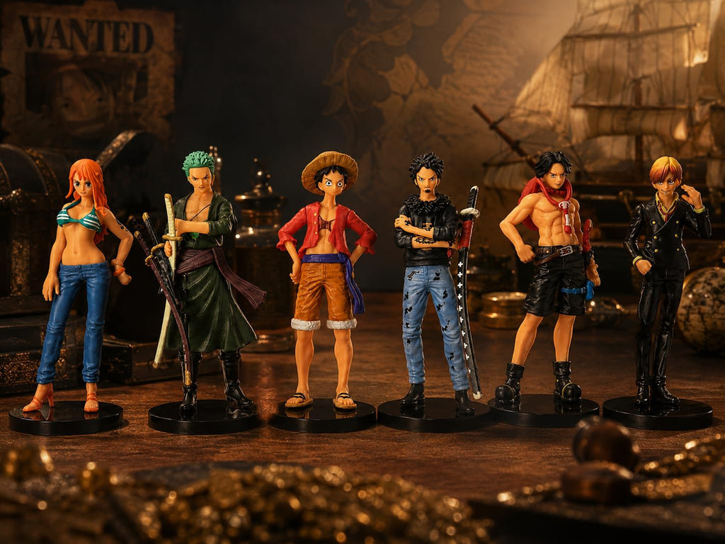 One Piece 11cm Figure Set Of 6pcs