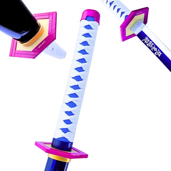 Giyu katana sword Demon Slayer | Water Hashira Neon LED