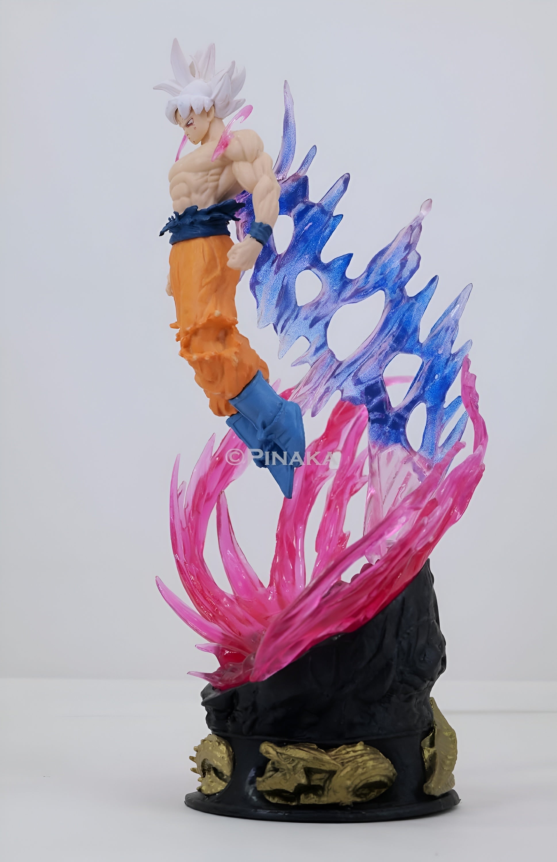 Goku Ultra SSJ Dragon with Led Light Base PVC Action Figure [23 cm] Figure