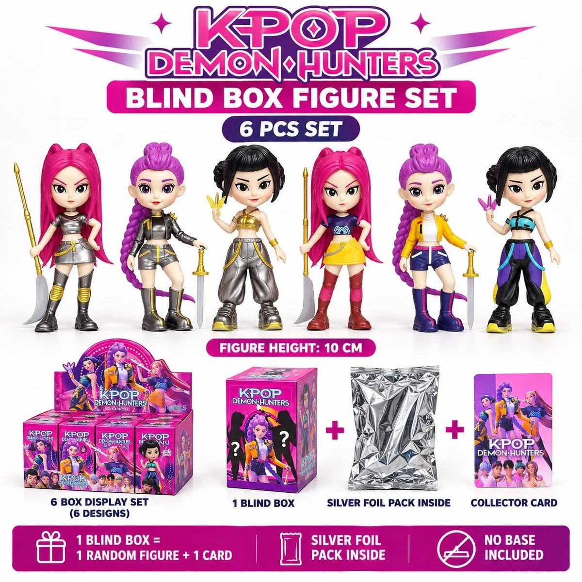 K-Pop Figure Set with Blind Box