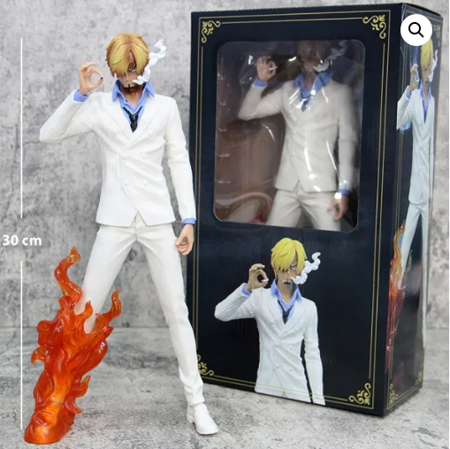 One Piece Dream Vinsmoke Sanji Base White Action Figure | 32 CMS |