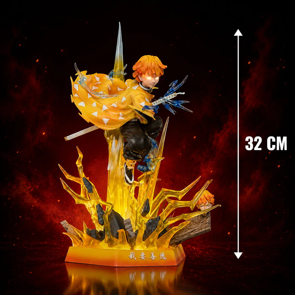 Zenitsu Agatsuma 32cm Figure With Light (Blister + Box)