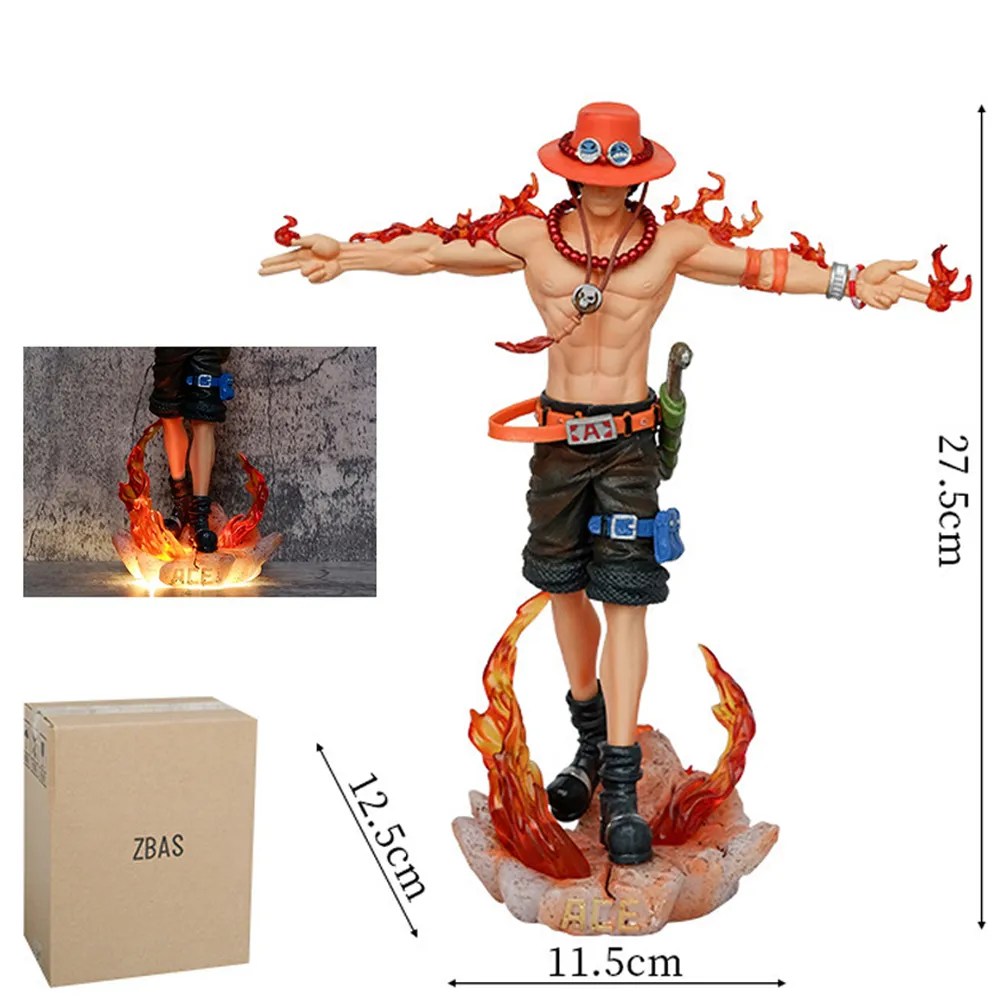 One Piece D. Ace standing action figure 27.5cm