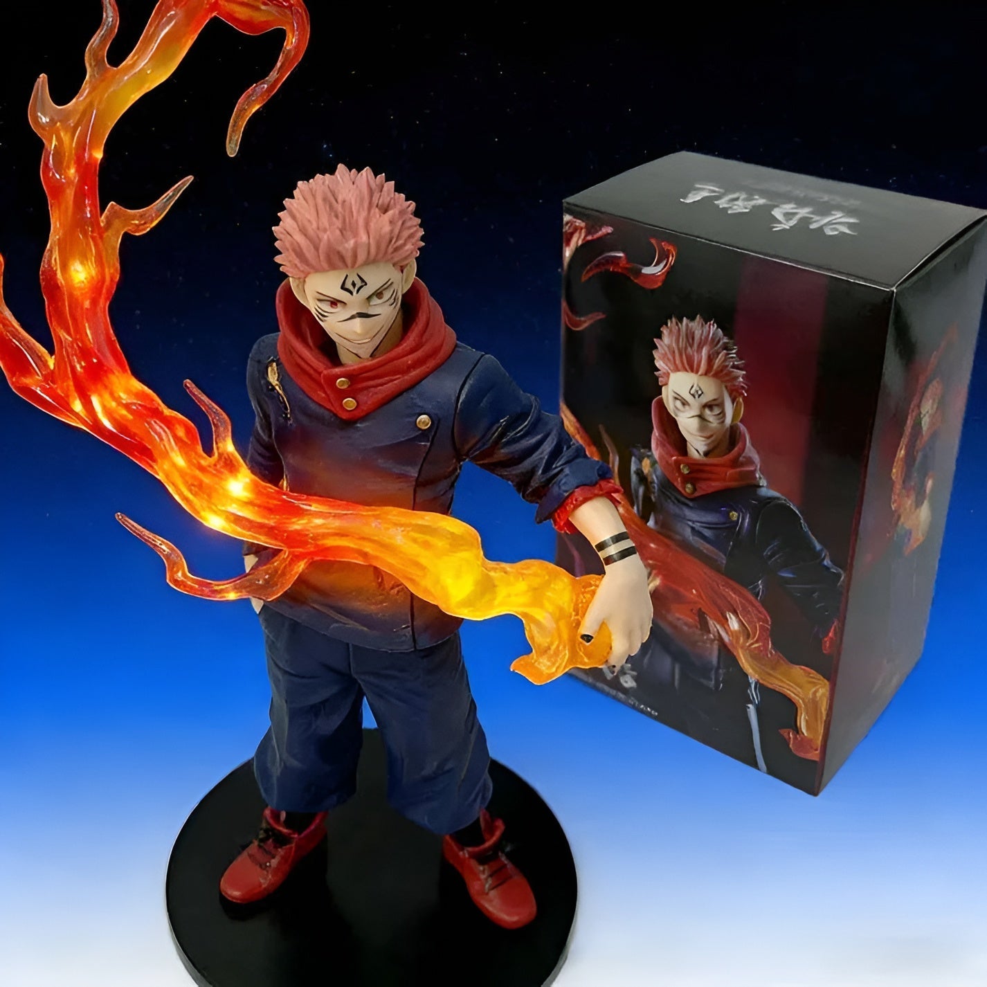 Sukuna Standing with Flame | 21 cm