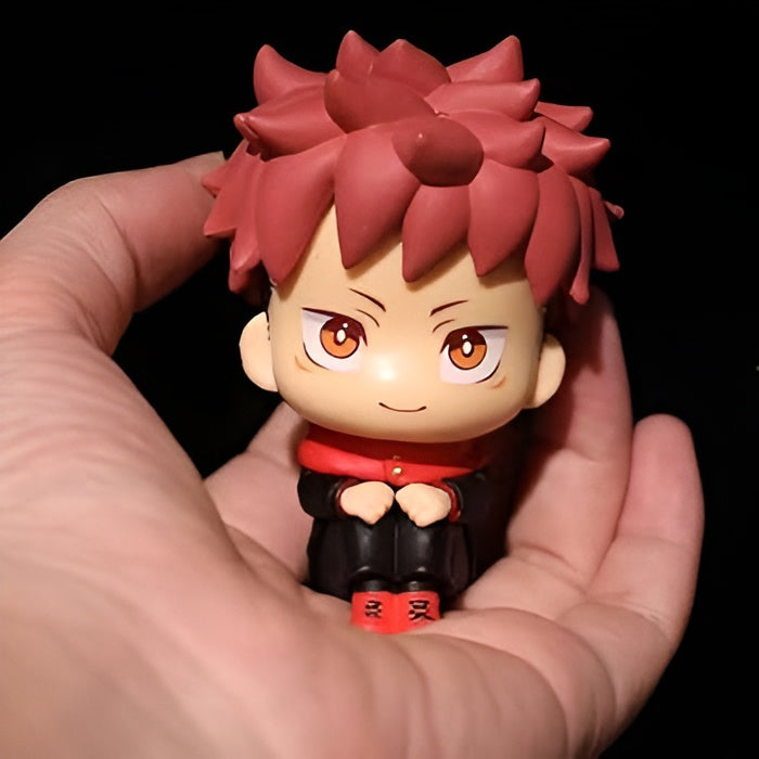 Itadori Yuji Look Up Figure Model Cute Q Version Collectibles Action Figure