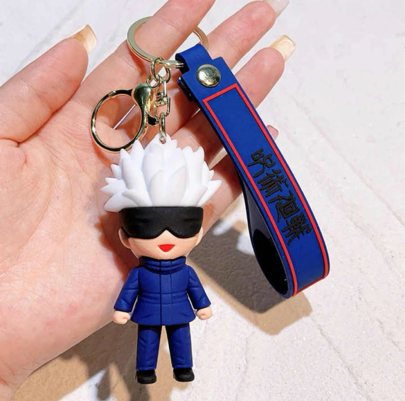 Jujutsu Kaisen Gojo Satoru Silicone Keychain