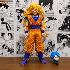 DBZ Son Goku Super Siyan-3 49cm Premium Action Figure