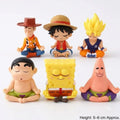 Meditation Cartoon Superhero Figures