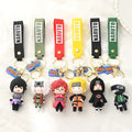 Naruto 6 Design Set 3D Keychain