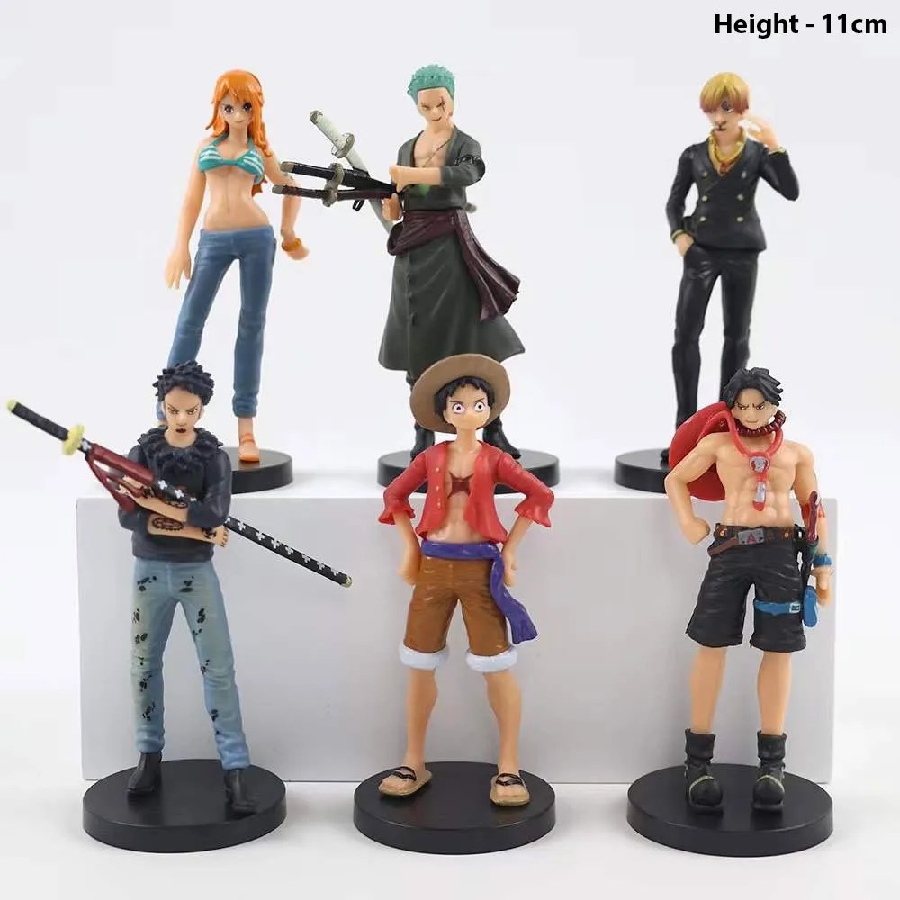 One Piece 11cm Figure Set