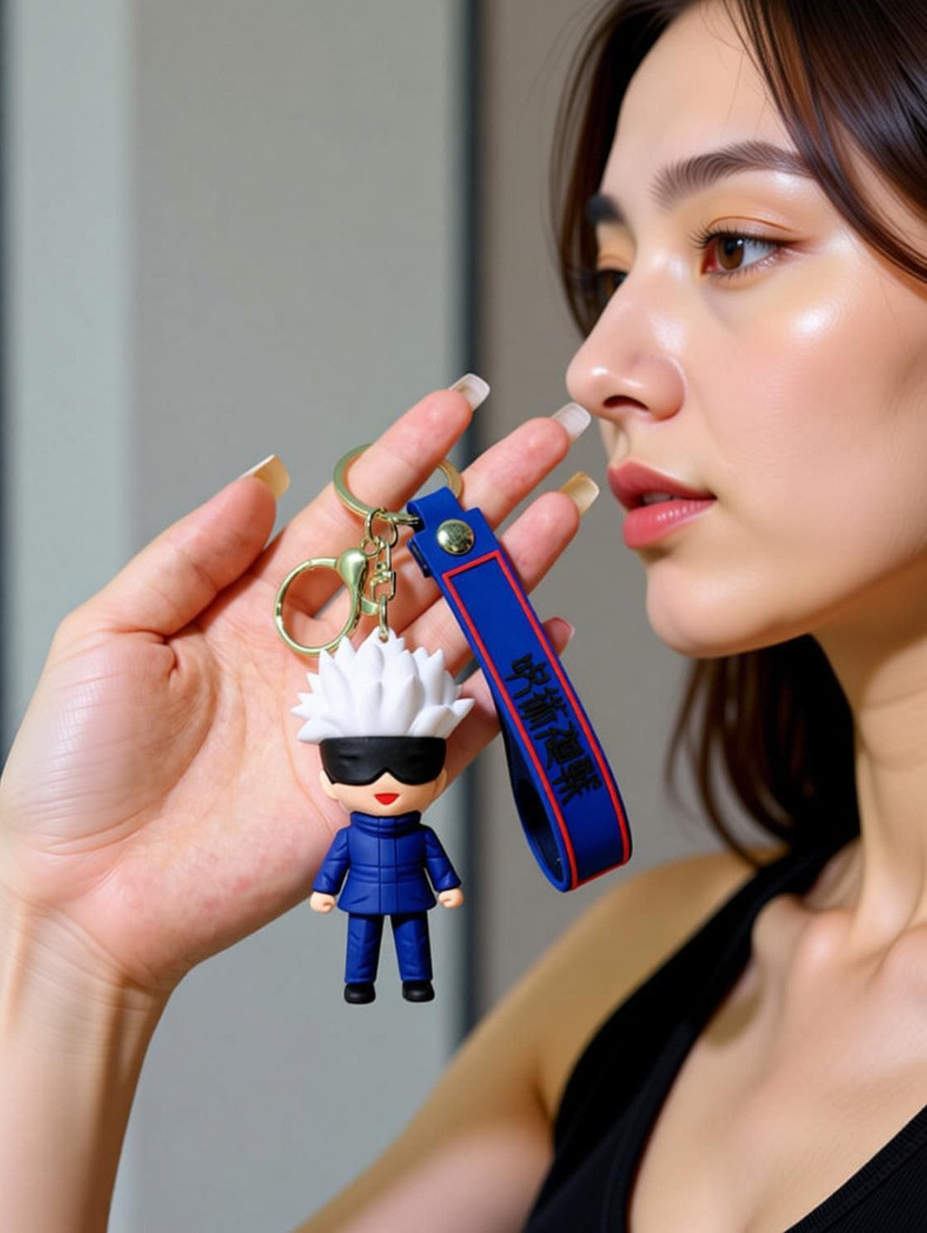 Jujutsu Kaisen Gojo Satoru Silicone Keychain