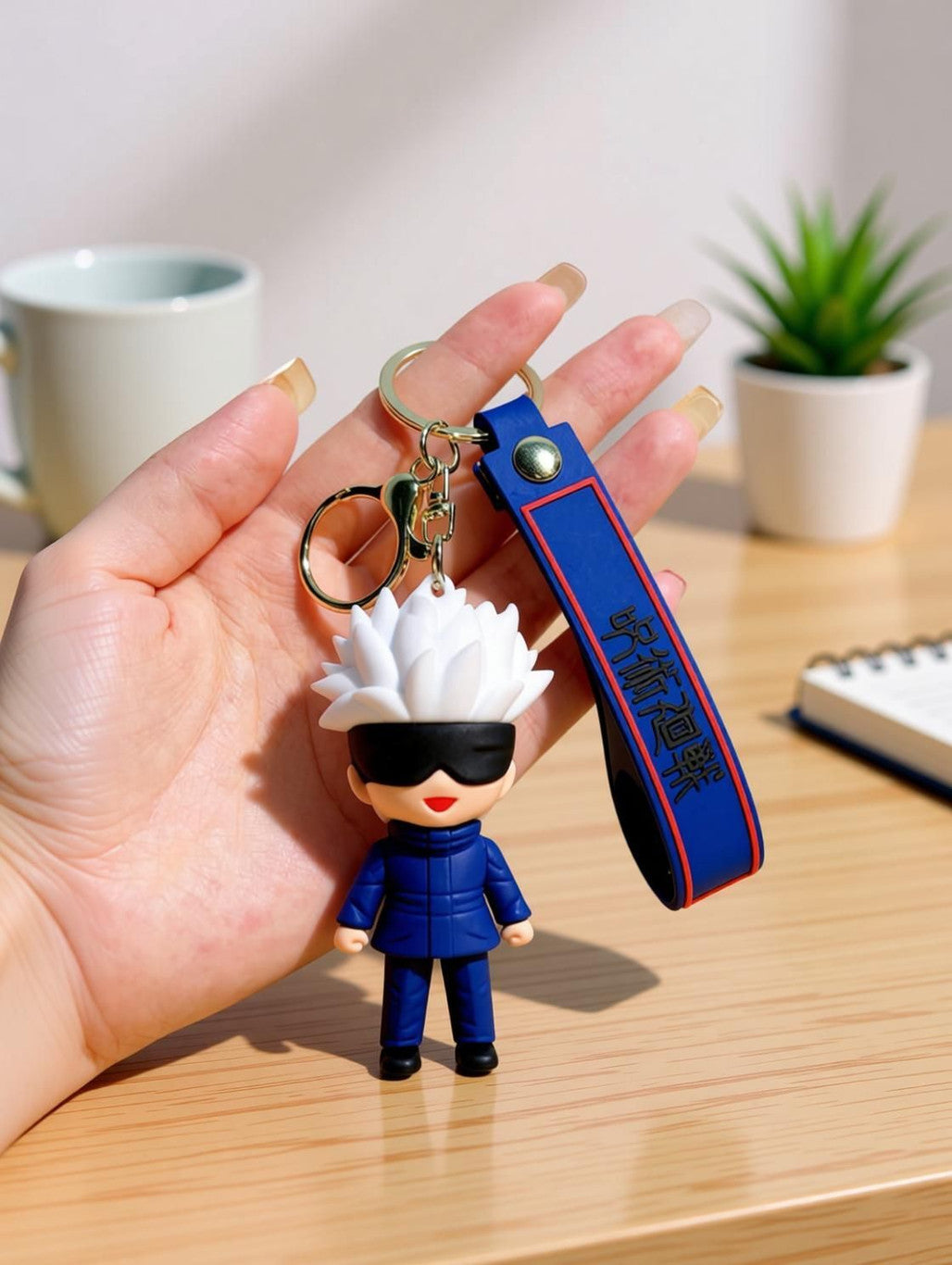 Jujutsu Kaisen Gojo Satoru Silicone Keychain