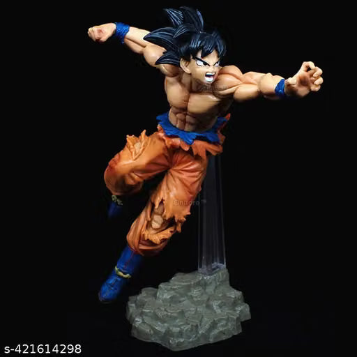 DBZ Goku Stone Base 22cm Figure