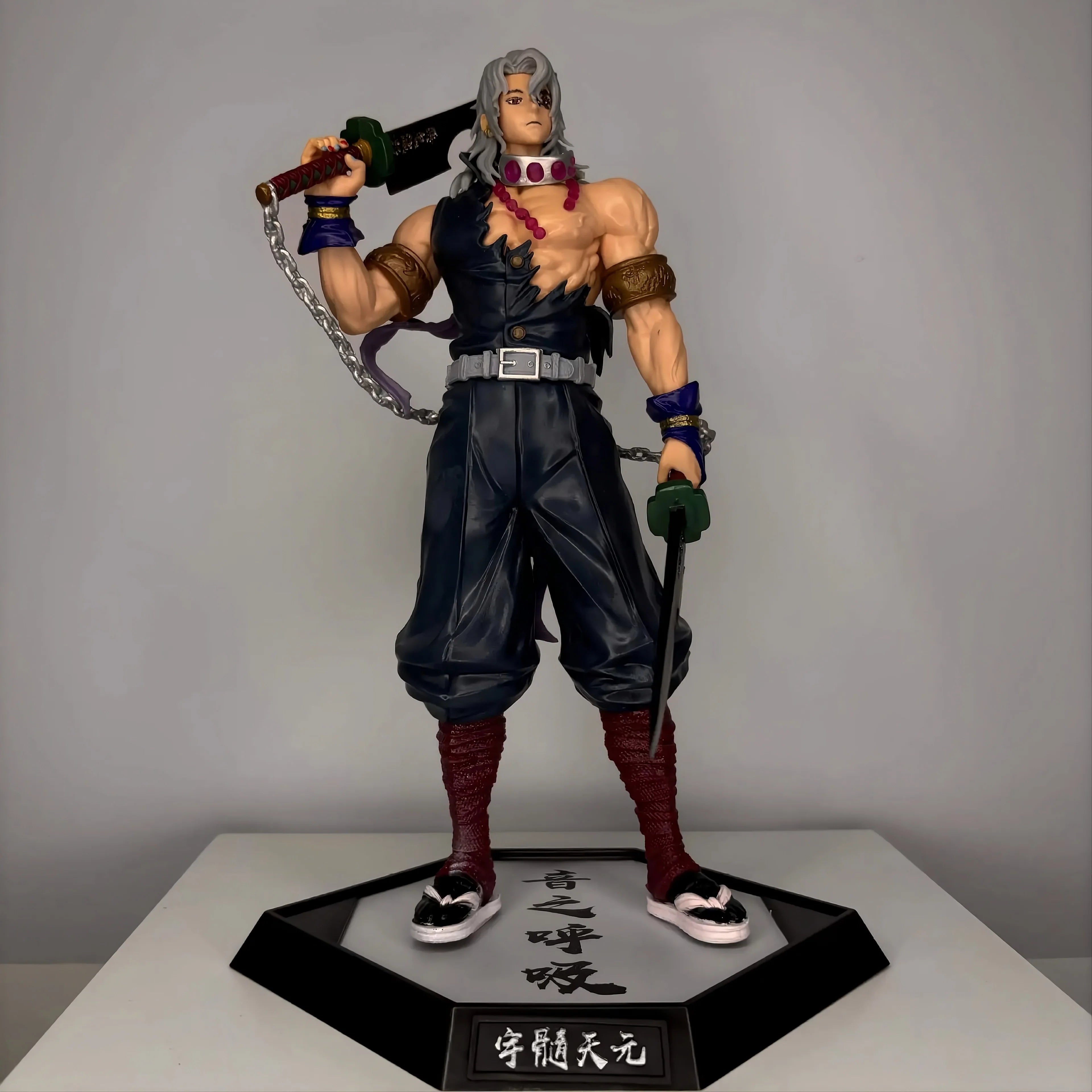 Demon Slayer Hashira Tengen Uzui Action Figure | 29 Cms |