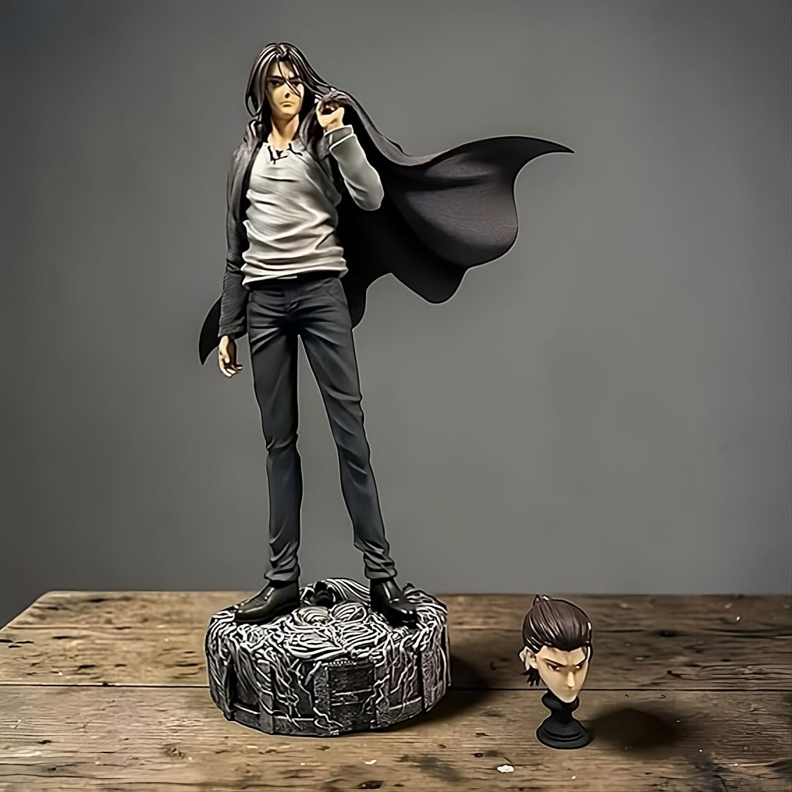 Eren Yeager Standing Anime Figure | 30cm Collectible