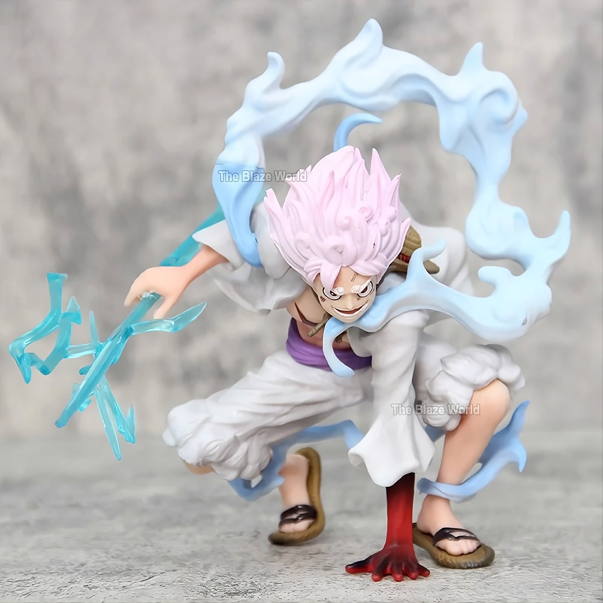 One Piece Luffy Gear 5 Action Figure 18cm | Anime Collectible Toy Model for Kids & Fans