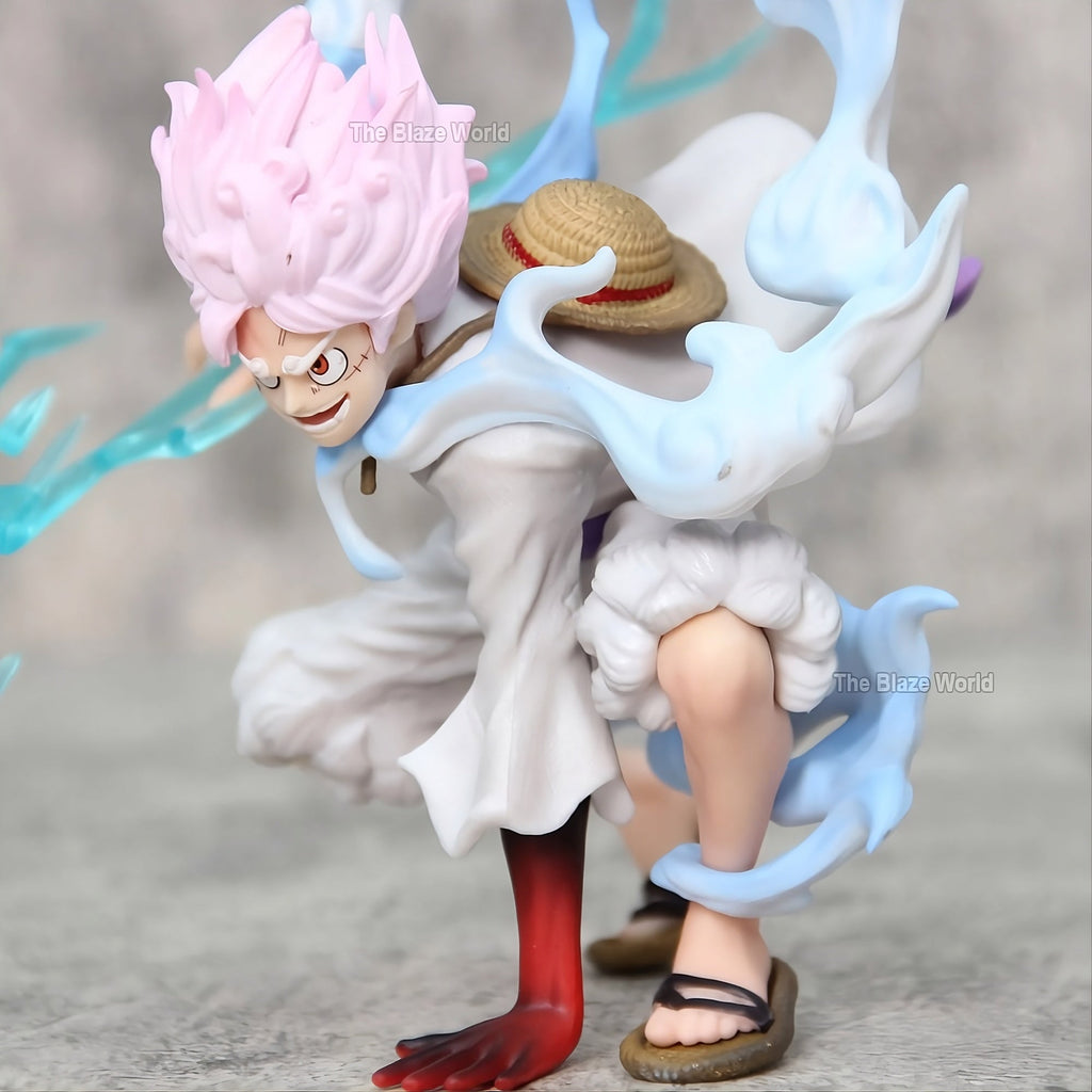 One Piece Luffy Gear 5 Action Figure 18cm | Anime Collectible Toy Model for Kids & Fans