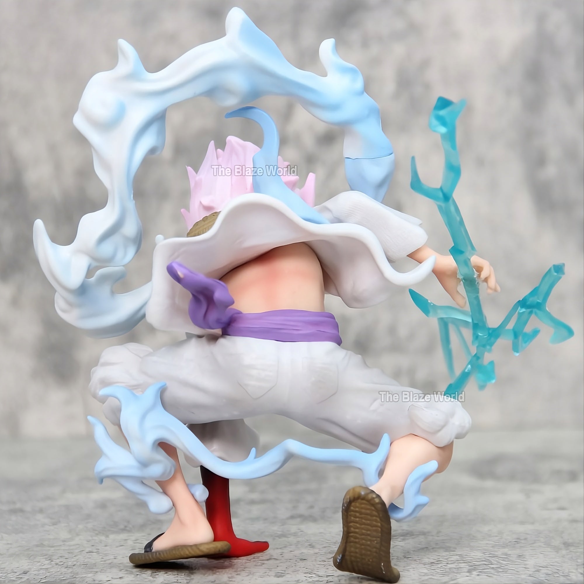 One Piece Luffy Gear 5 Action Figure 18cm | Anime Collectible Toy Model for Kids & Fans