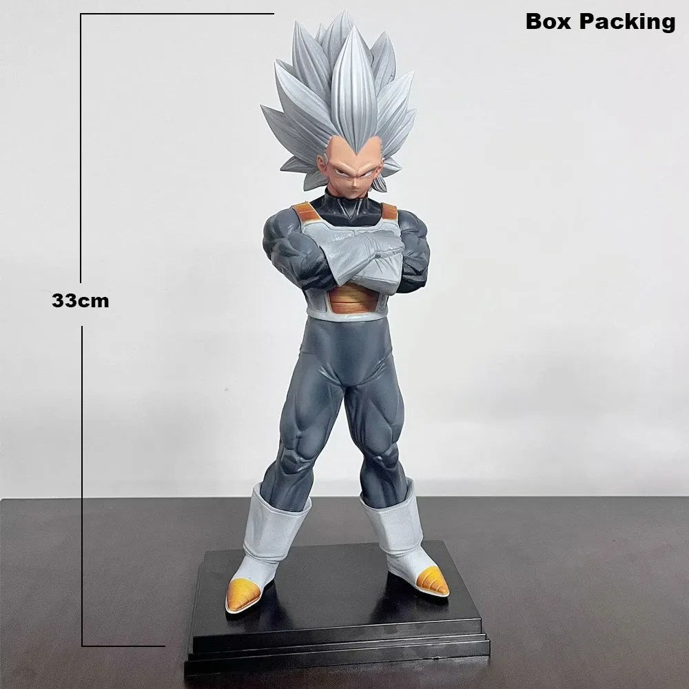 DBZ Vegeta Silver SSJ3 Standing 33cm Premium Figure